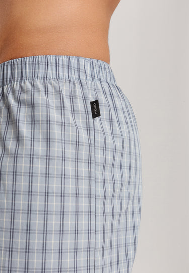 Fancy Woven Boxer | Sea Breeze Check 74013-3017